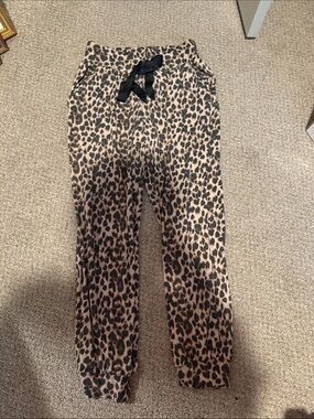 Victoria’s Secret Leopard Print PJ pajama Pant bottoms